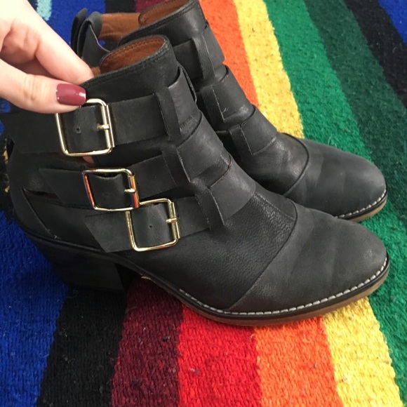 Report Buckle Booties - Picture 2 of 5